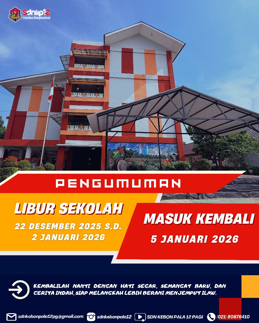 Libur Semester Ganjil Tahun Pelajaran 2025-2026