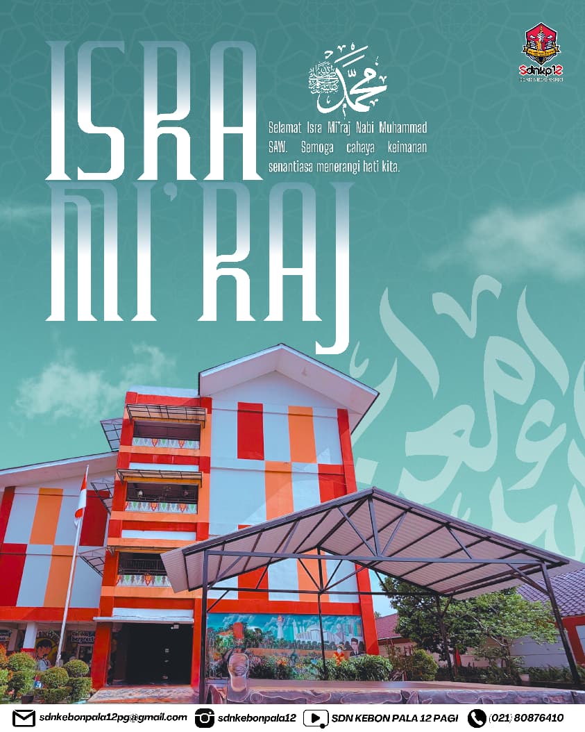 Peringatan Isra Mi'ra SDN Kebon Pala 12 Pagi